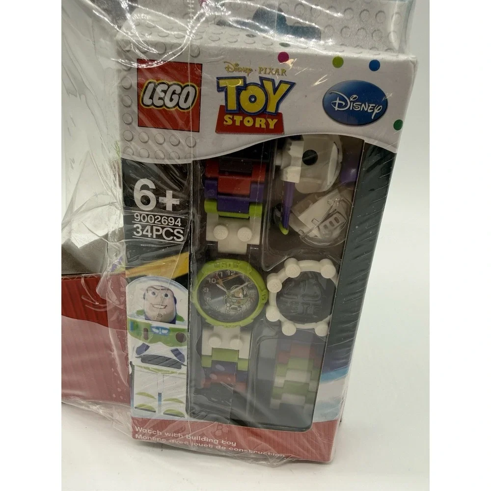 LEGO Toy Story Buzz Lightyear Alarm Clock & Watch W/ Mini Fig Pixar RARE New